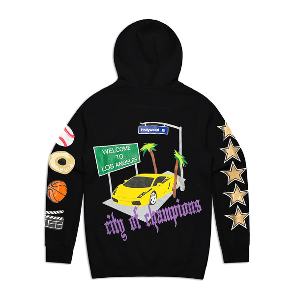 City of Champions LA Hoodie - 3M/Glow/Black