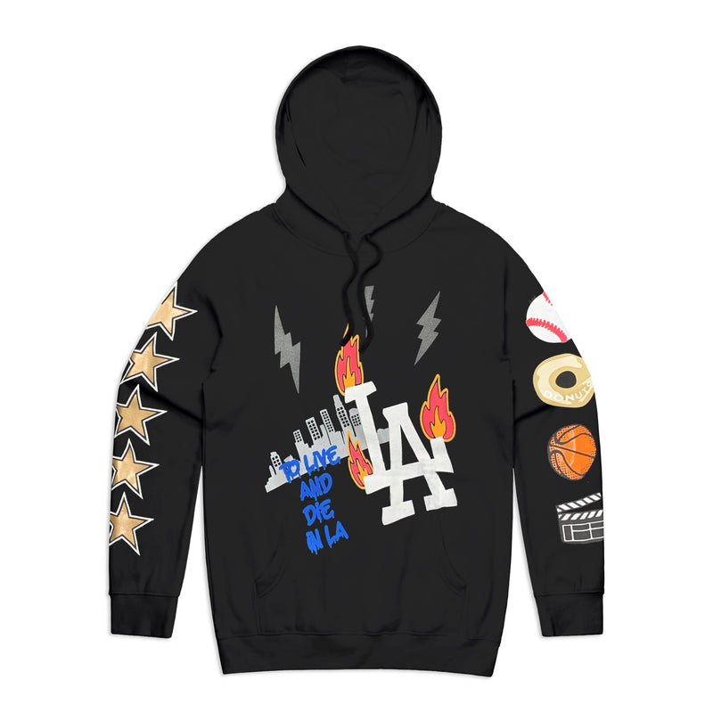 City of Champions LA Hoodie - 3M/Glow/Black