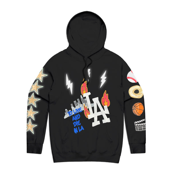 City of Champions LA Hoodie - 3M/Glow/Black