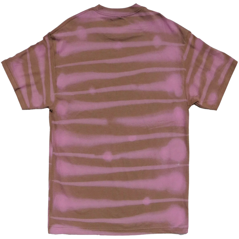 LEGIT ONE - "LA RAYA®" TEE - BROWN/SHY PINK