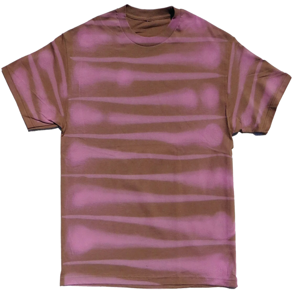 LEGIT ONE - "LA RAYA®" TEE - BROWN/SHY PINK