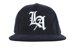 ANGELENO SUEDE SNAPBACK - NAVY